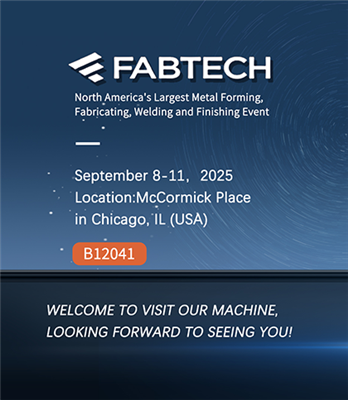 Esdeveniment d'exposició FABTECH del 8 a l'11 de setembre de 2025: l'estand B...